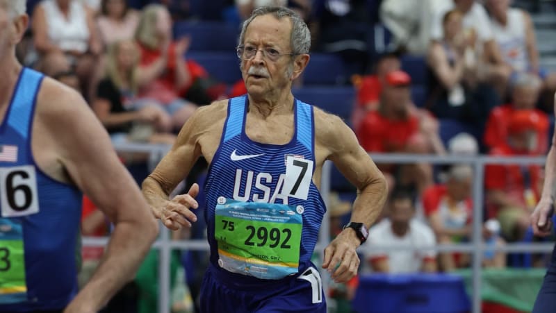 80-Year-Old Runner Smashes Indoor Mile World Record