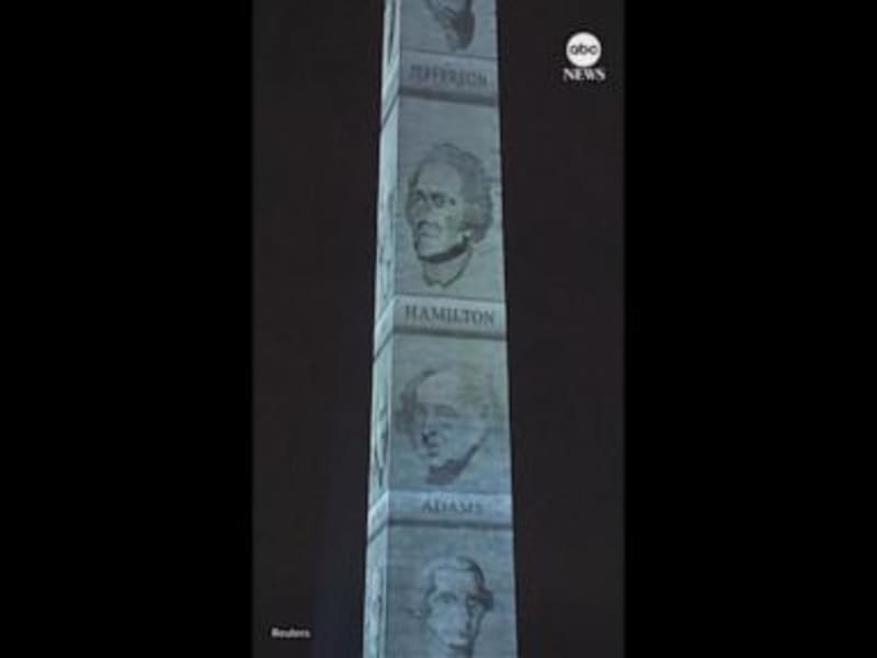 Washington Monument Lights Up: America's 250th Birthday Celebration Begins