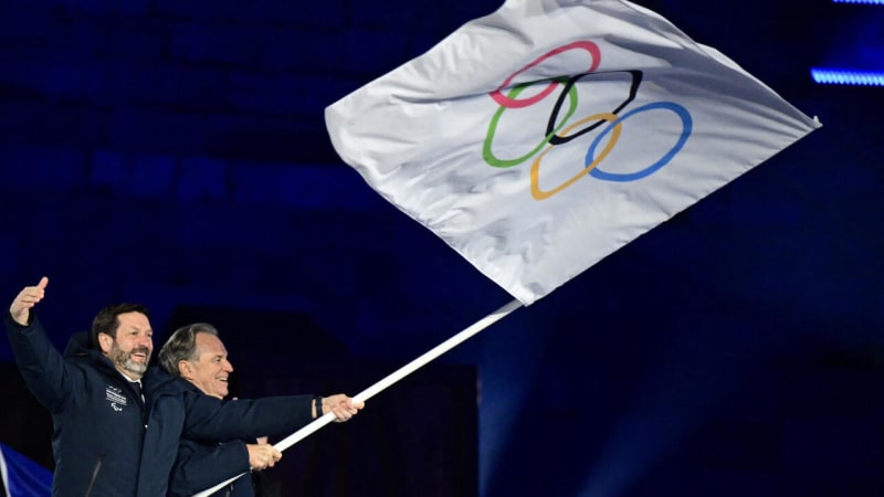 France Takes Olympic Torch for 2030 Winter Games