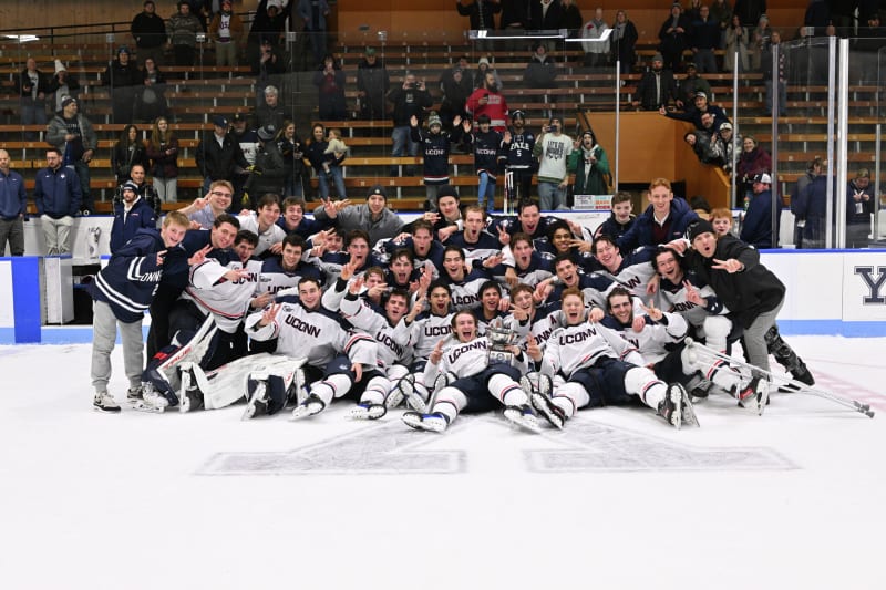 UConn Hockey Beats Rival in Comeback Championship Win