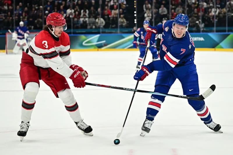 Team USA Hockey Rallies Past Denmark 6-3 at Milan Olympics - Image 4