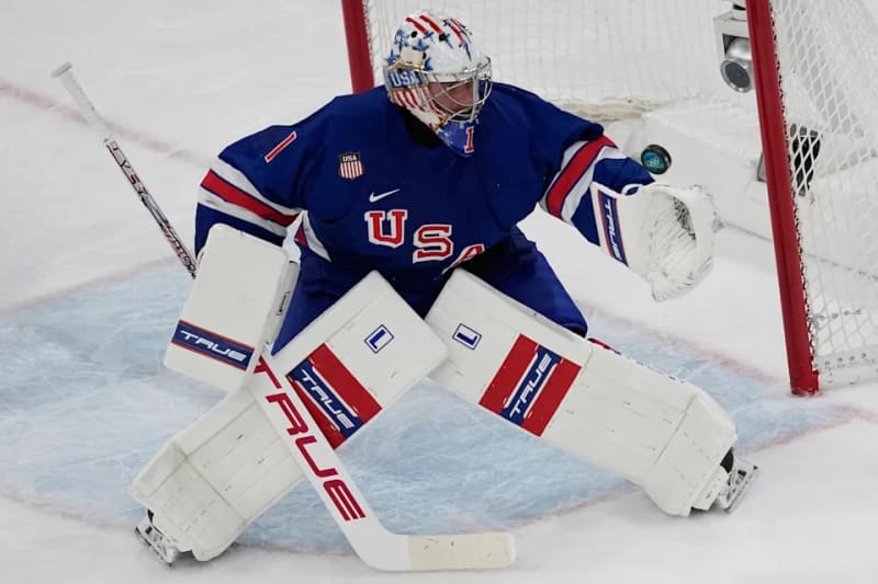 Bruins' Swayman Wins First Olympic Game for Team USA - Image 4