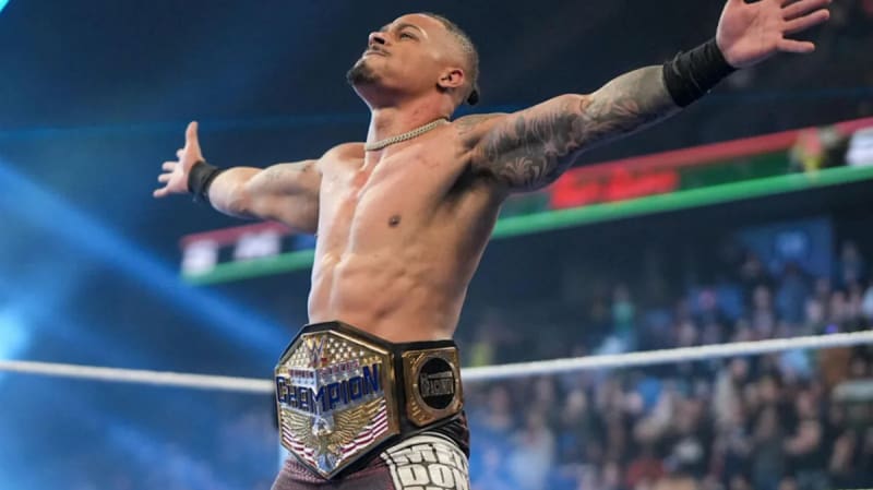 WWE's Carmelo Hayes Triumphs in High-Stakes US Championship Showdown Against Johnny Gargano