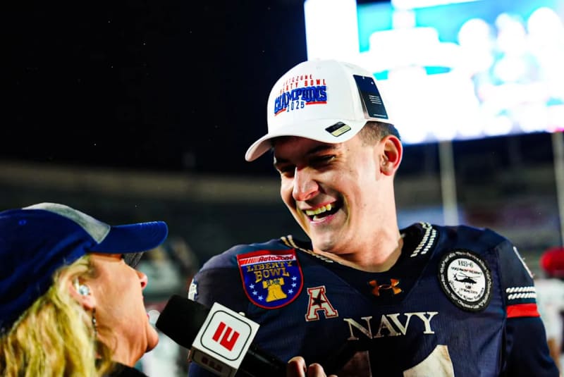 Navy QB Blake Horvath Transforms Defeat into Triumph in Epic Liberty Bowl Victory