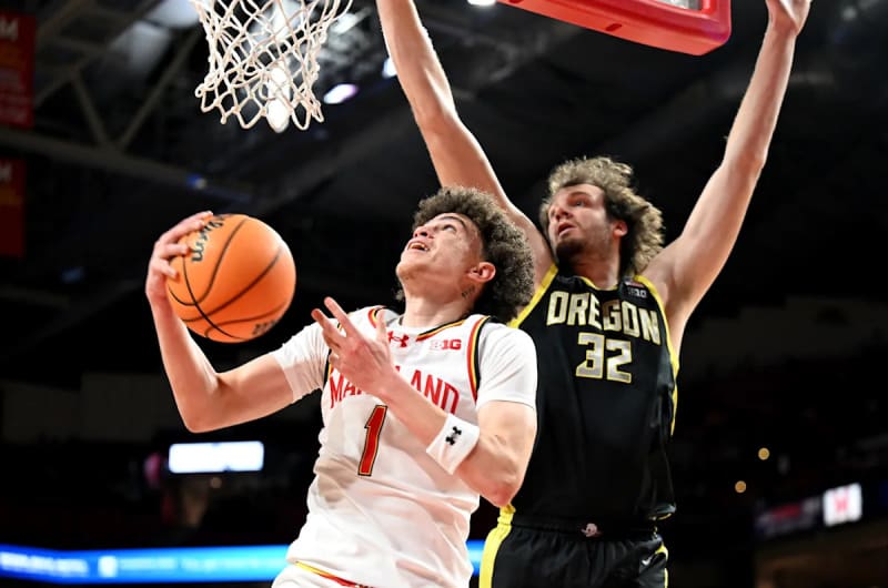 Maryland Basketball Falls Short Against Oregon in Gritty 64-54 Battle