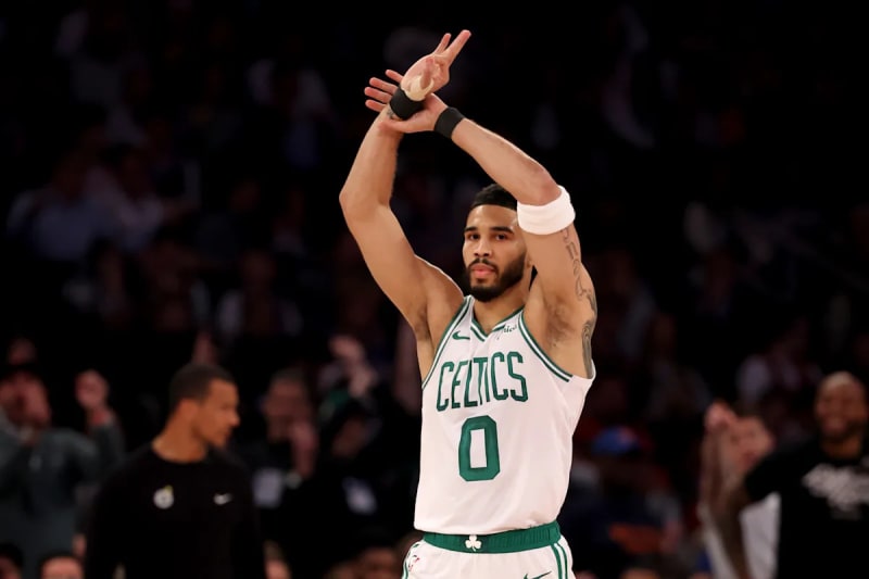 Jayson Tatum Returns to 5-on-5 Less Than a Year After Injury