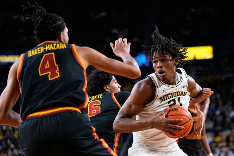 Michigan Wolverines Crush USC 96-66 Behind Morez Johnson Jr.'s Career Night