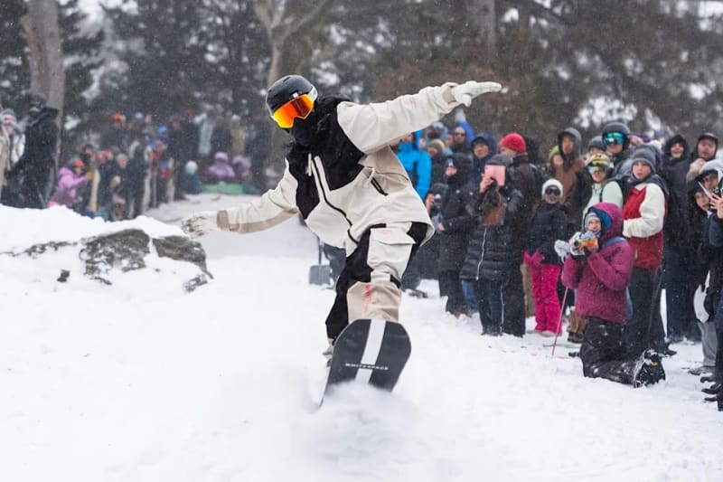 Shaun White Shreds Central Park After NYC Snowstorm - Image 5