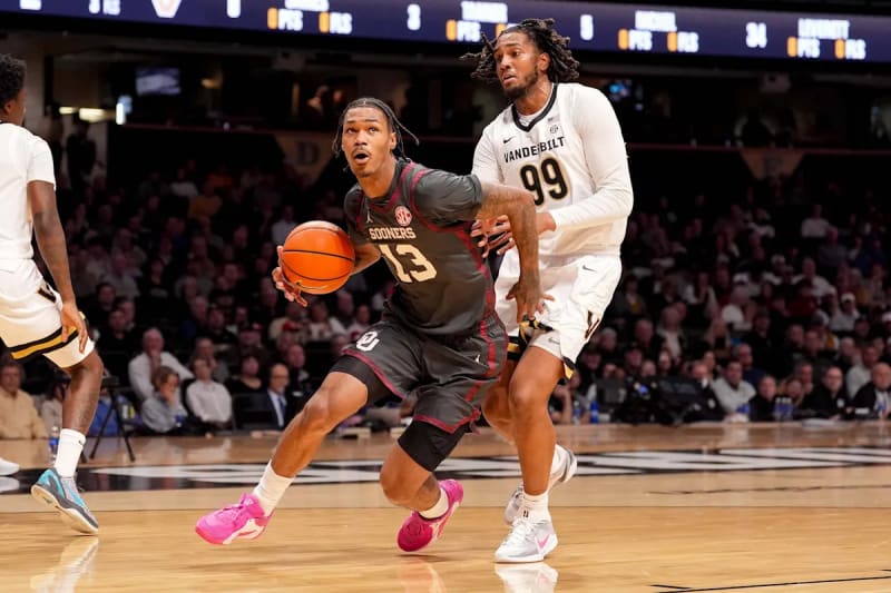 Oklahoma Ends 9-Game Skid with Upset of No. 15 Vanderbilt