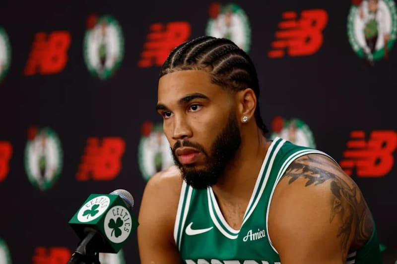 Jayson Tatum Returns to 5-on-5 Less Than a Year After Injury - Image 4