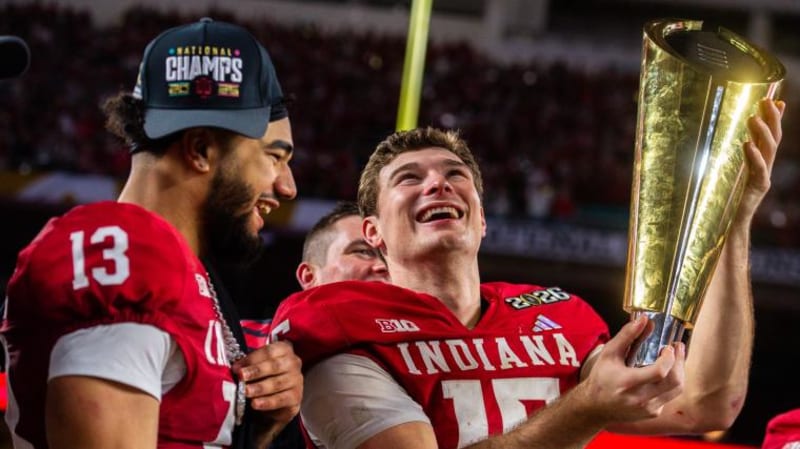 Indiana Wins First CFP Title, Celebrates Saturday