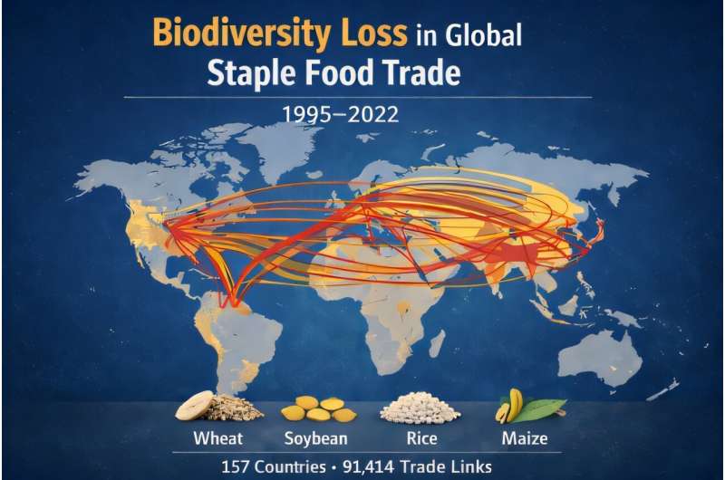 New Dataset Tracks Food Trade Impact on Global Biodiversity - Image 2
