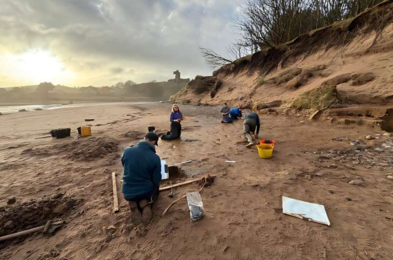 Storms Reveal 2,000-Year-Old Footprints on Scottish Beach - Image 3