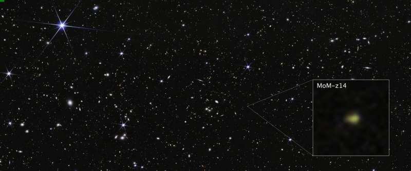 Webb Telescope Spots Galaxy From 280M Years After Big Bang - Image 2