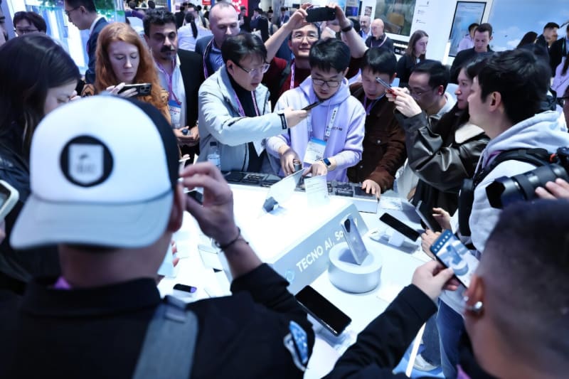 Collection of refurbished smartphones displayed together showing sustainable technology market growth