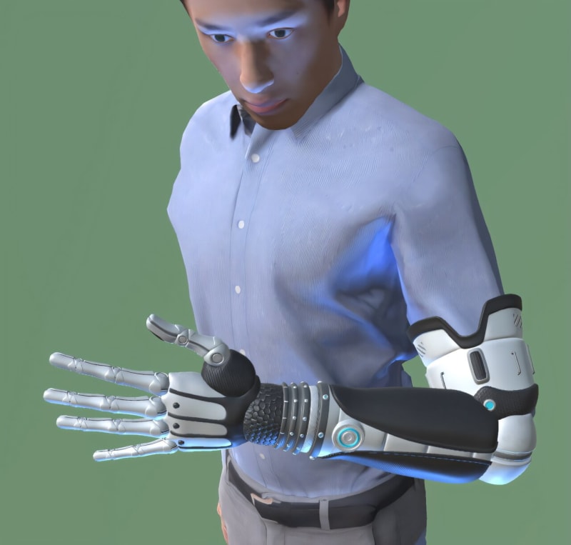 Robotic Arms Feel Real at Natural Speed, Study Finds