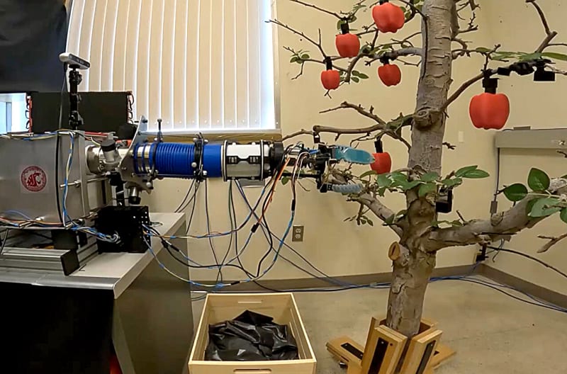 Innovative Inflatable Robot Brings Hope to Apple Farmers Facing Labor Challenges