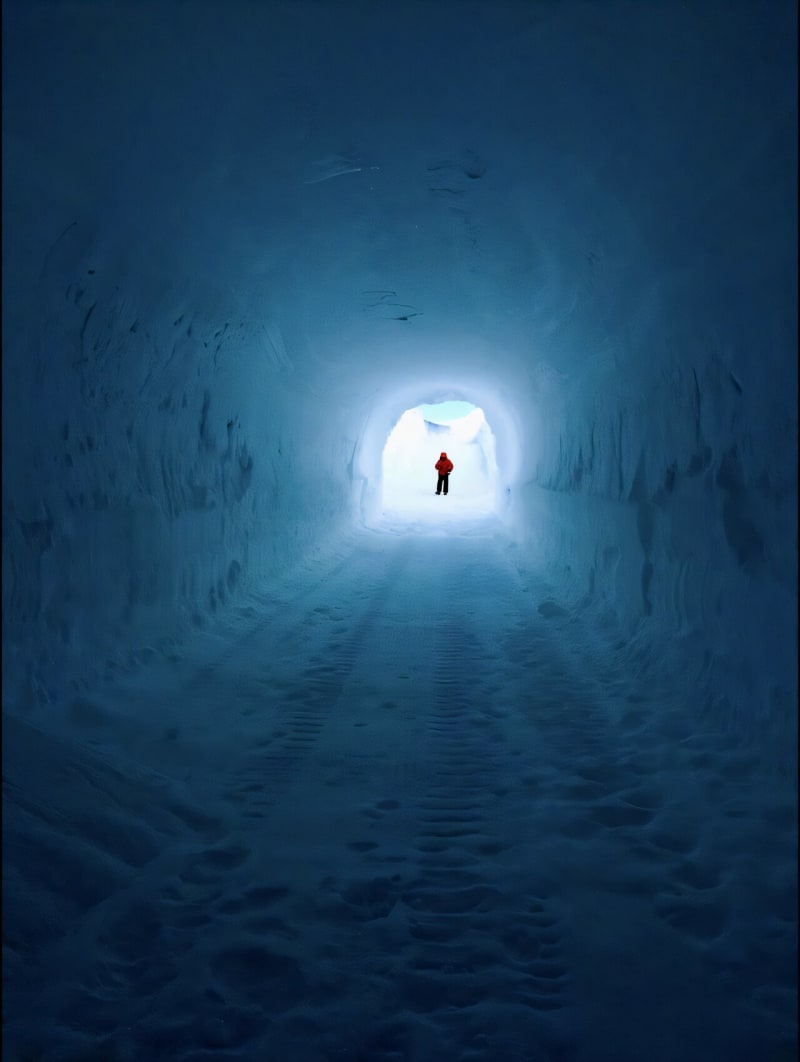 Antarctica Ice Cave Preserves Vanishing Glacier Records