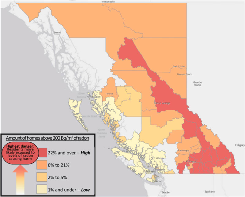 Maps Boost Radon Testing in High-Risk Homes