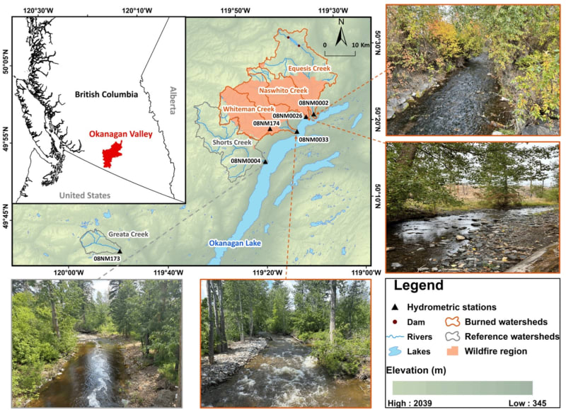 Wildfire Mystery Solved: Why Some Creeks Flow Stronger
