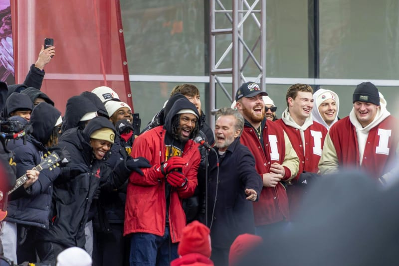 Indiana Wins National Championship, Fans Brave 4° Cold - Image 4