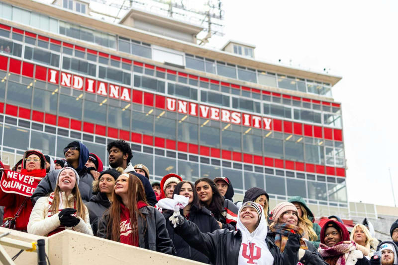 Indiana Wins National Championship, Fans Brave 4° Cold - Image 3