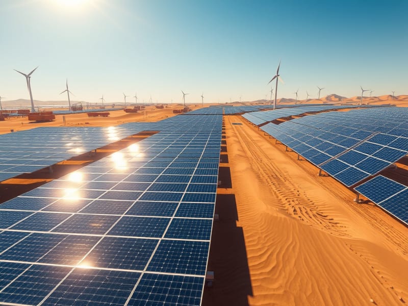 Saudi Arabia Aims for 50% Renewable Energy by 2030