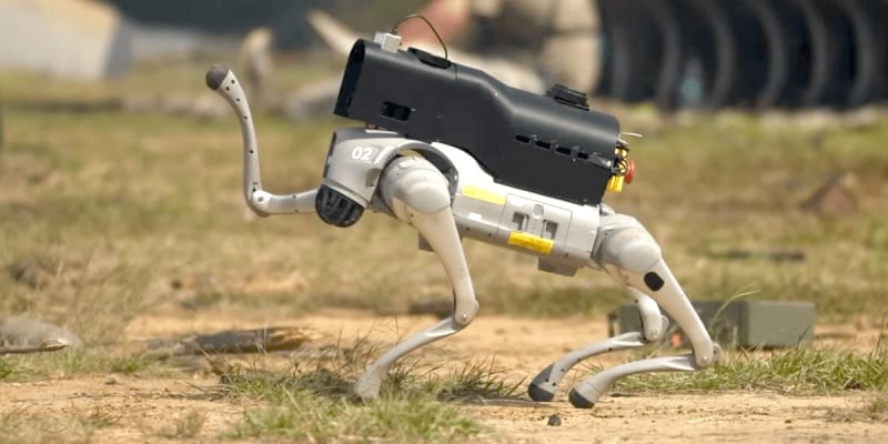 Robot Dog Helps Medics Save Lives on Battlefield