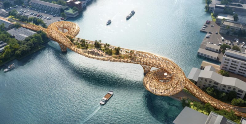 Bangkok Plans New Pedestrian Bridge Linking Old and New