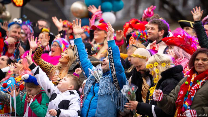 Thousands Celebrate Germany's Colorful Carnival Tradition