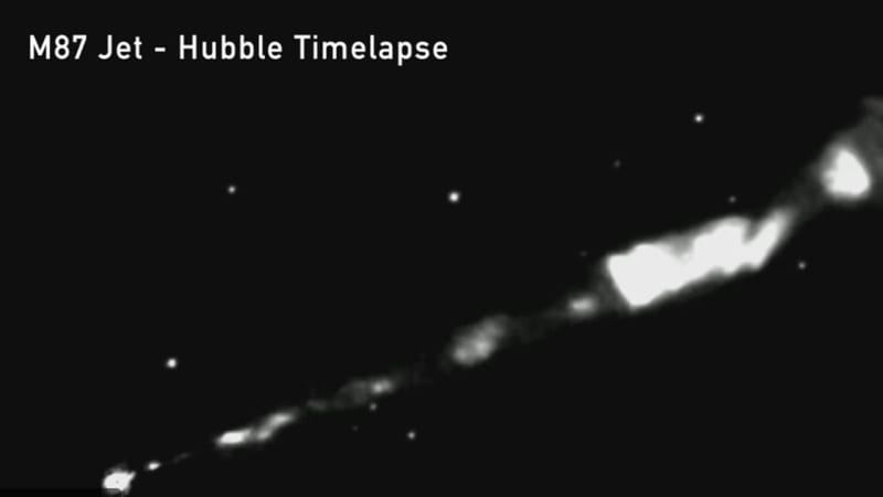 Scientists Trace 3,000-Light-Year Jet to Black Hole Source