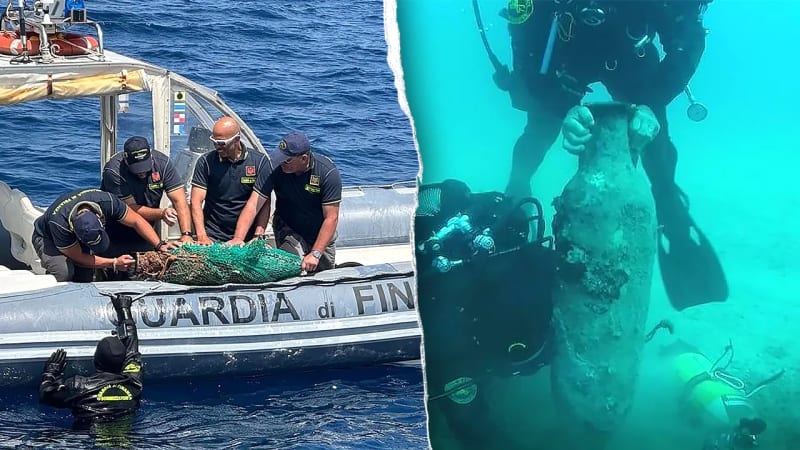 Ancient Roman Shipwreck Found by Italian Coast Guard