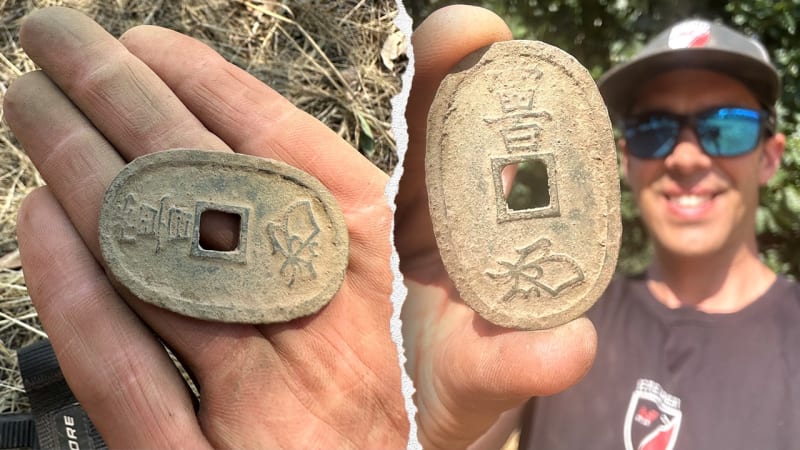 Treasure Hunter Finds 170-Year-Old Japanese Coin in Australia