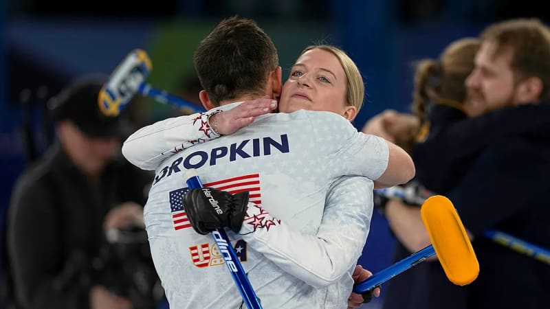 US Wins First Olympic Medal in Mixed Doubles Curling