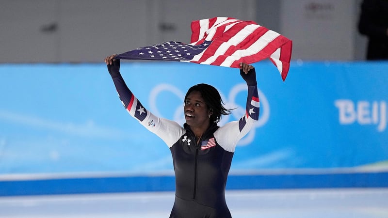 Team USA Names Speedskater Jackson, Soldier Del Duca Flag Bearers