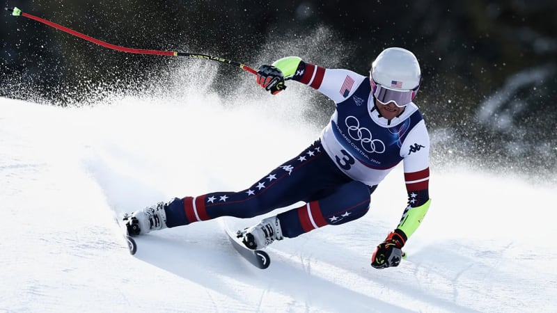 Ryan Cochran-Siegle Wins Second Olympic Silver in Super-G