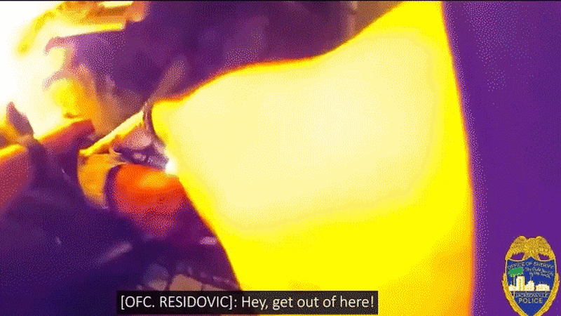 Deputy Saves Woman Seconds Before Car Bursts Into Flames