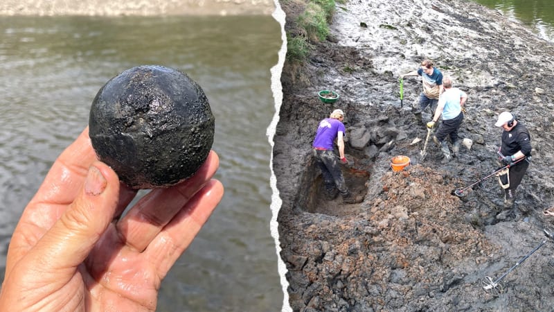 800 Roman Whetstones Found in Northern England River