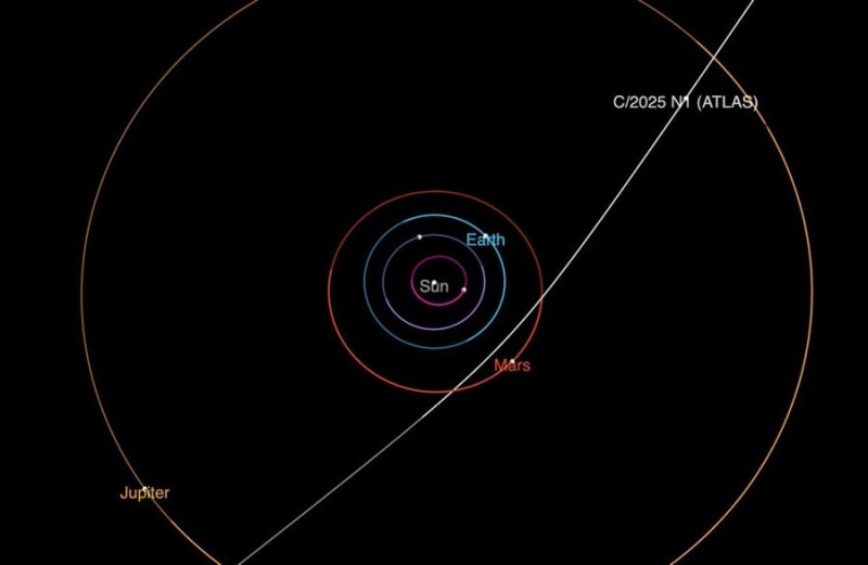 Spacecraft Catches Interstellar Comet Racing Past Earth - Image 4