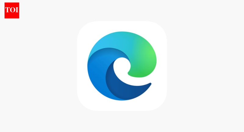 Microsoft Edge browser interface showcasing new modern design with rounded corners and Copilot-inspired visual elements on computer screen