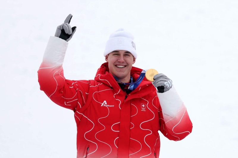 Swiss Skier Franjo von Allmen Wins 3rd Olympic Gold