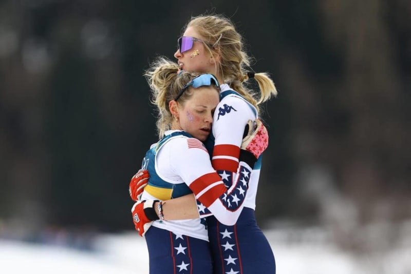 Jessie Diggins Wins Bronze Through Broken Ribs at Olympics - Image 3