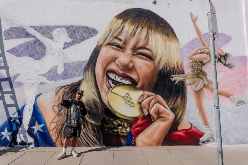 Alysa Liu Inspires Two Cities With Olympic Gold Murals - Image 5