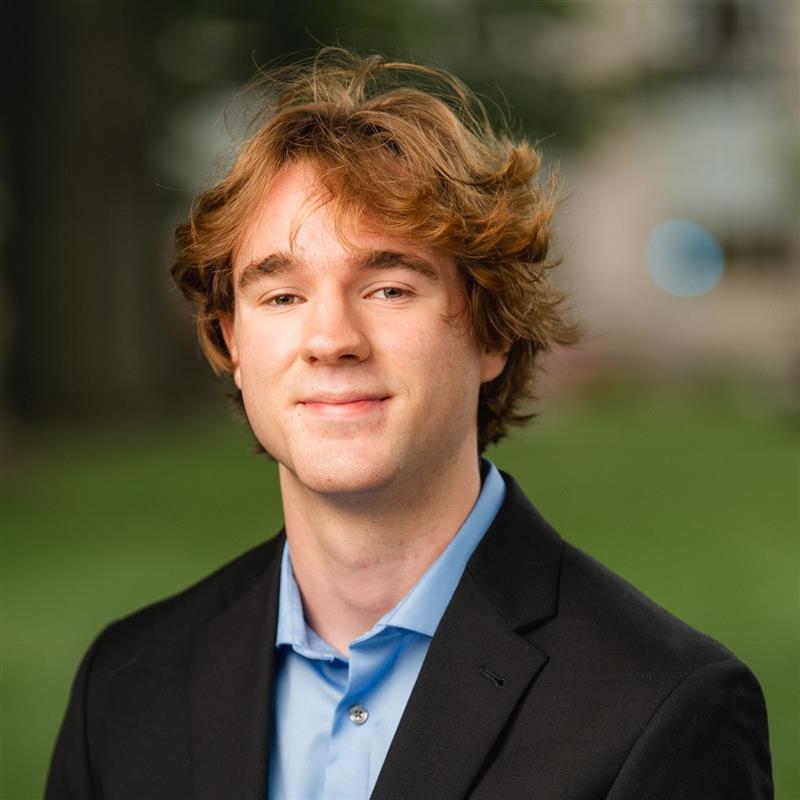 Montgomery Bohde, Texas A&M computer science student and first Churchill Scholar from the university