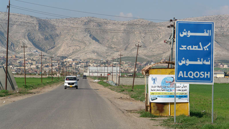 Iraq's Alqosh Mountain Gets Helicopter Reforestation Push