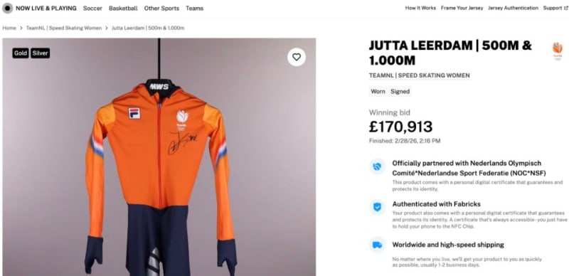 Olympic Suit Sells for Record $212K to Help Young Athletes - Image 4