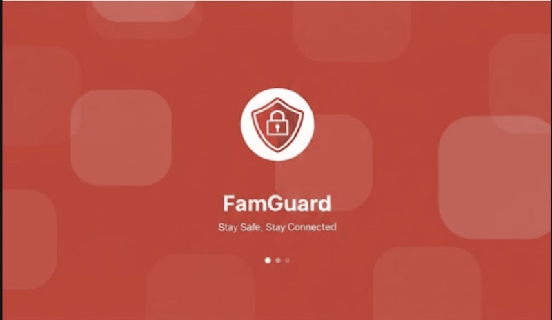 famGuard mobile safety app interface showing emergency alert features and community safety tools for Nigerian users
