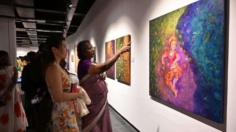 Odissi Dance Inspires 21 Artists in Chennai Exhibition