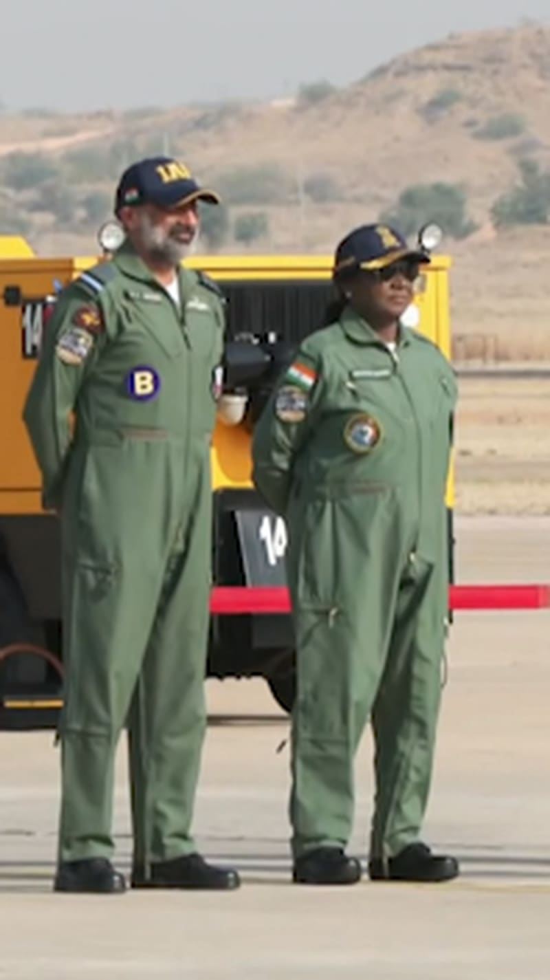 India's President Murmu Co-Pilots Combat Helicopter
