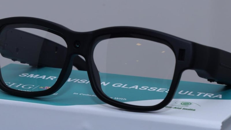 AI Glasses Help 7 Million Blind Indians Navigate Alone